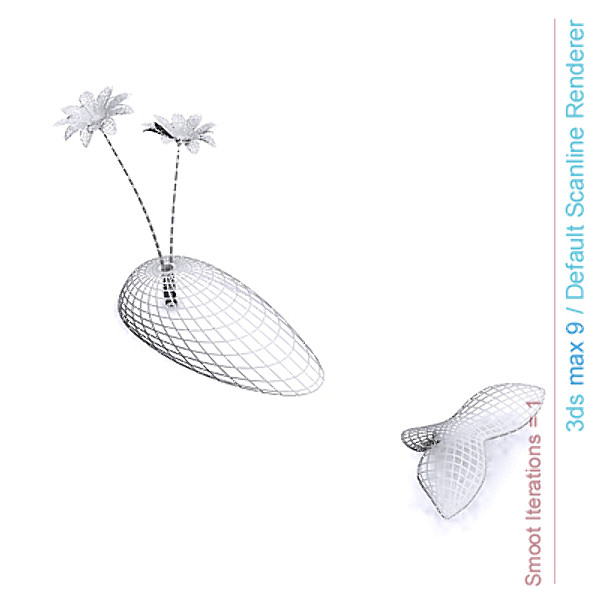 3d alessandro flowers whale vase - Whale vase by lajhar